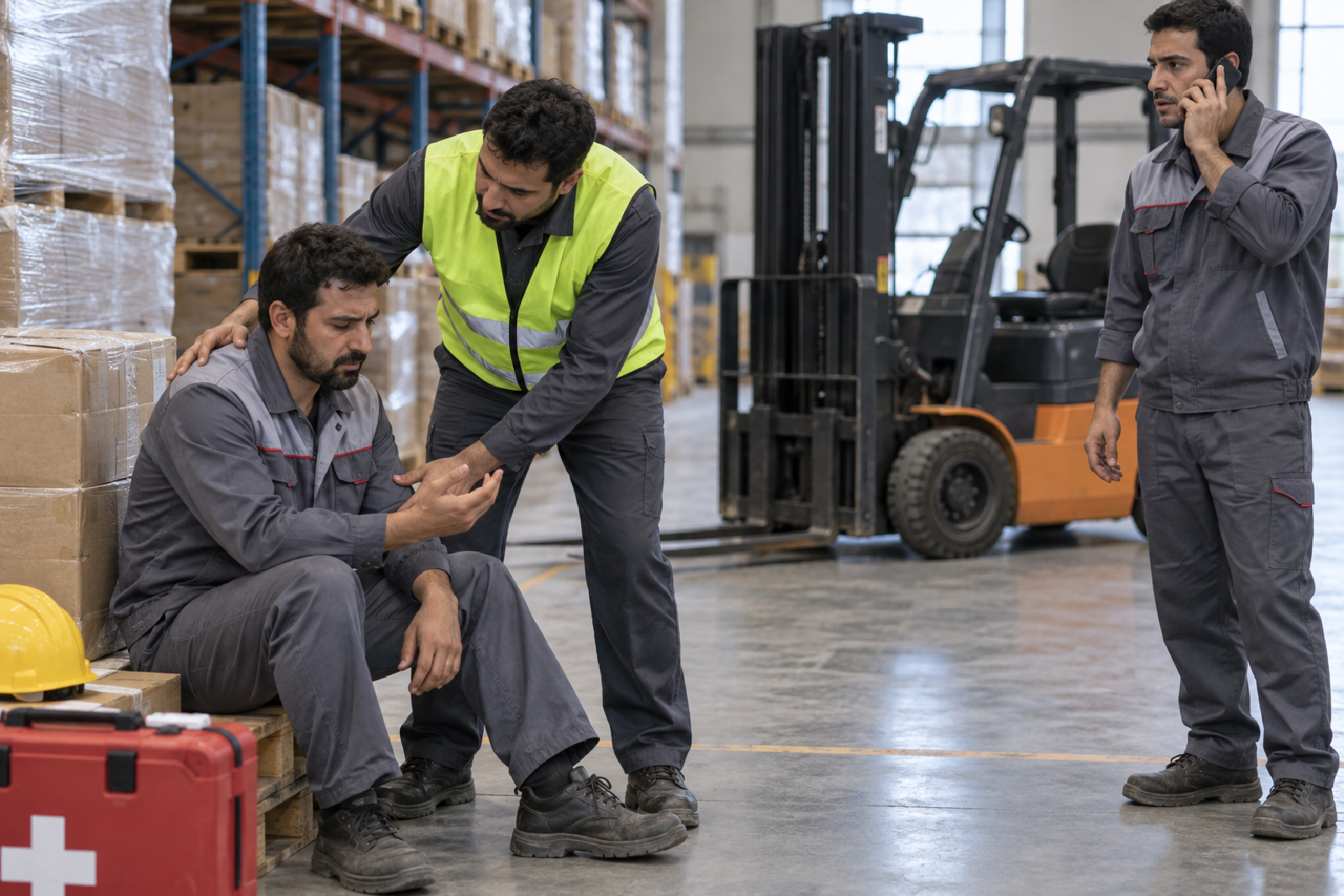 کارگر در انبار آسیب دید؛ مدیر شیفت چه چیزهایی ثبت کند؟